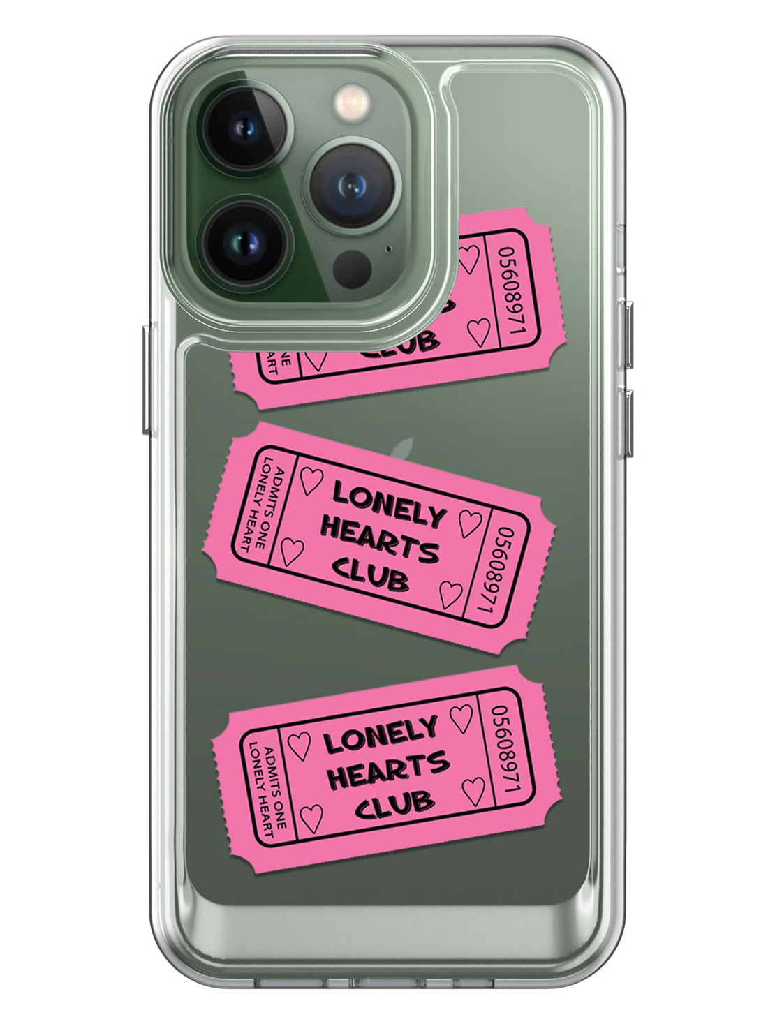 Lonely Hearts Club Clear Case - iPhone 13 Pro