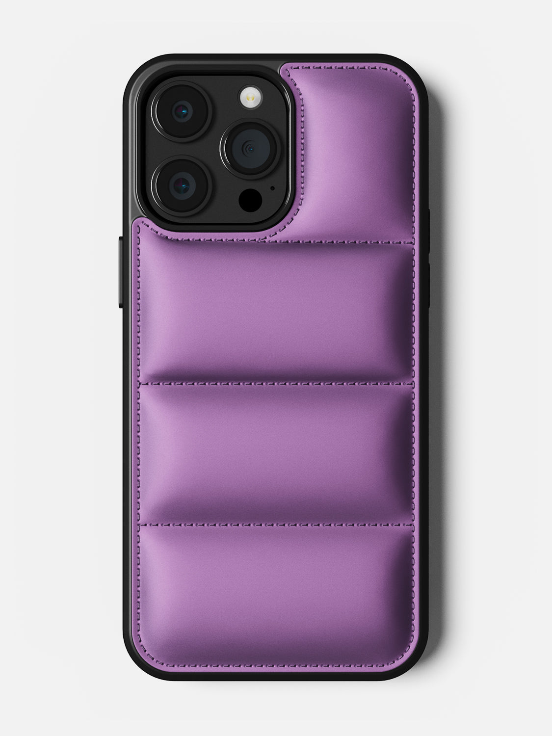 Purple Puffer Case for iPhone 14 Pro Max