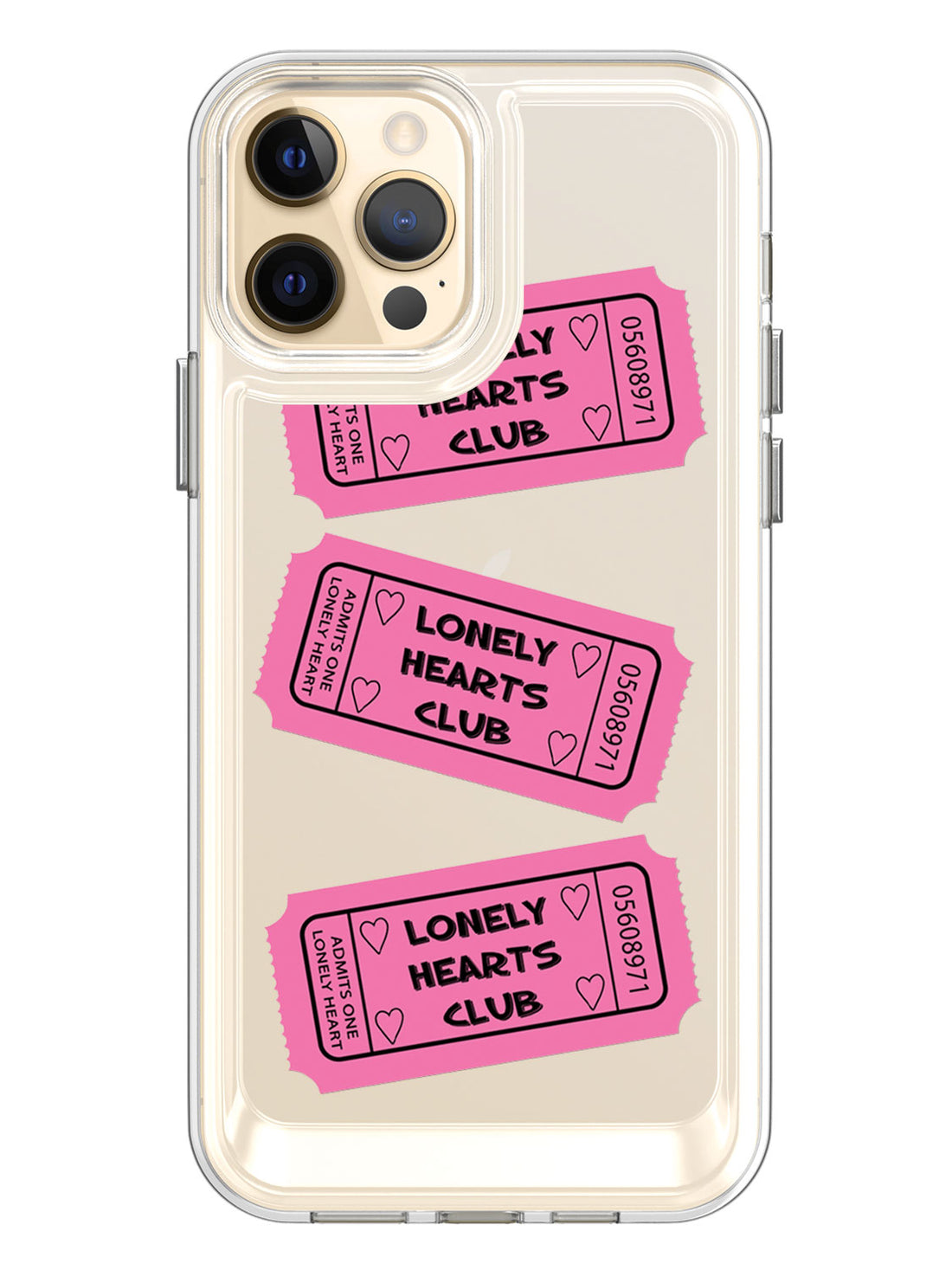 Lonely Hearts Club Clear Case - iPhone 12 Pro Max