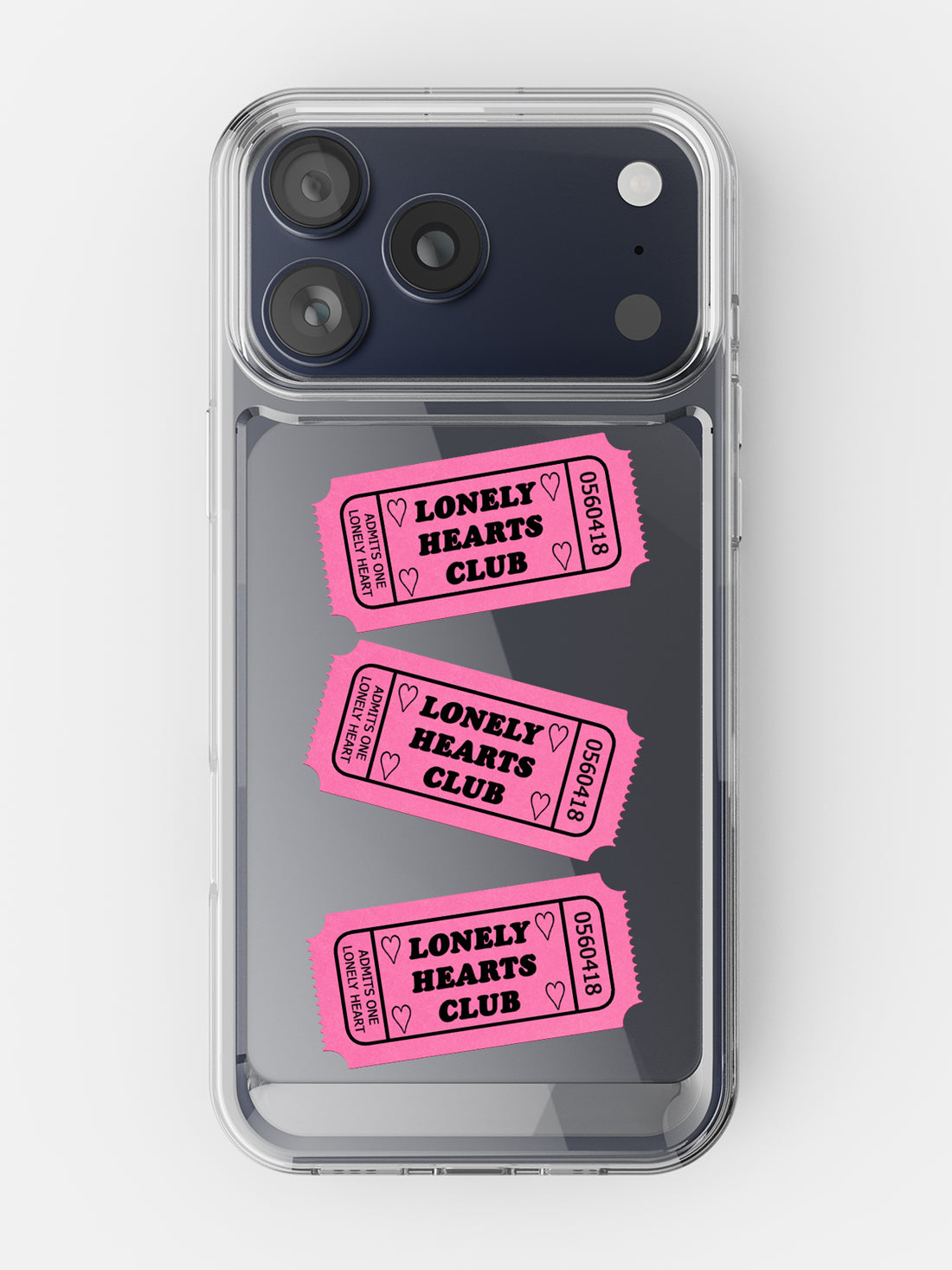 Lonely Hearts Club Clear Case - iPhone 17 Pro