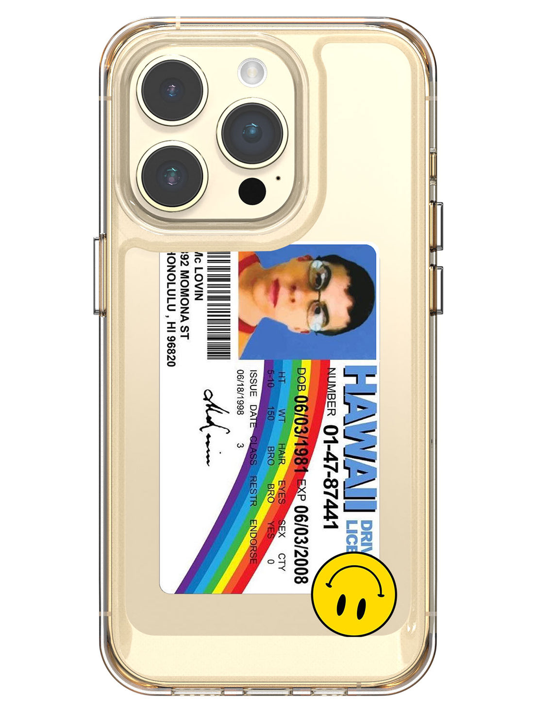 McLovin Clear Case - iPhone 14 Pro