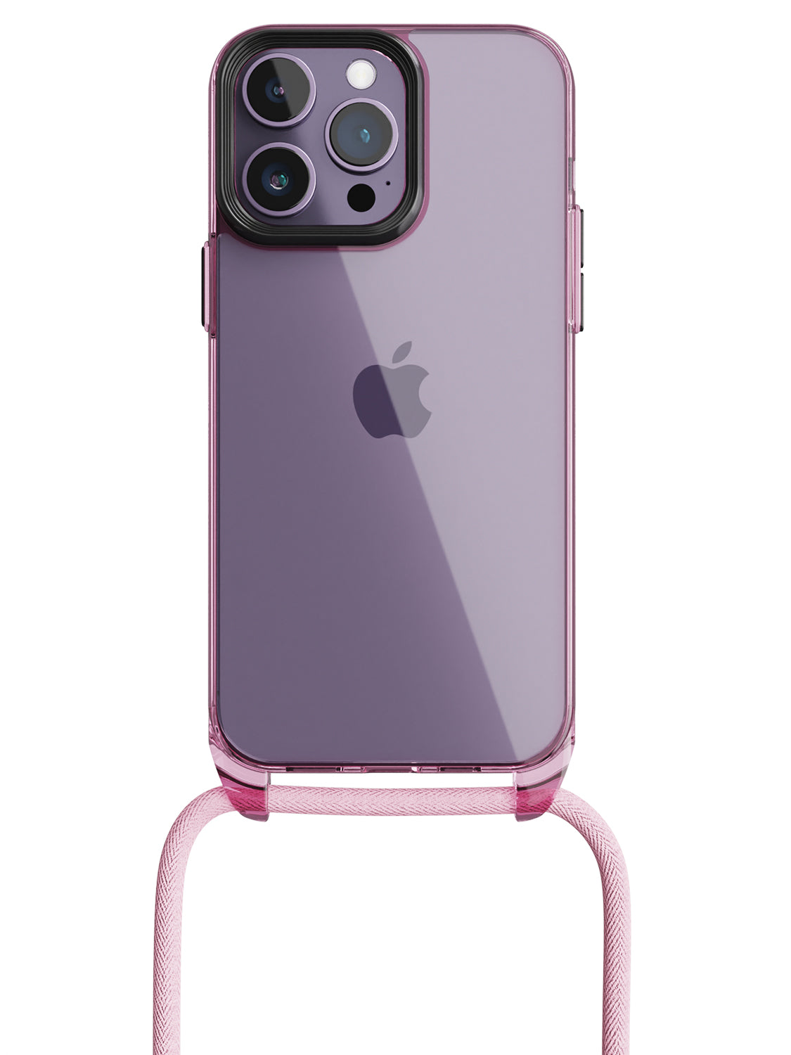 iPhone 14 Pro Max Silicon Crossbody Sling