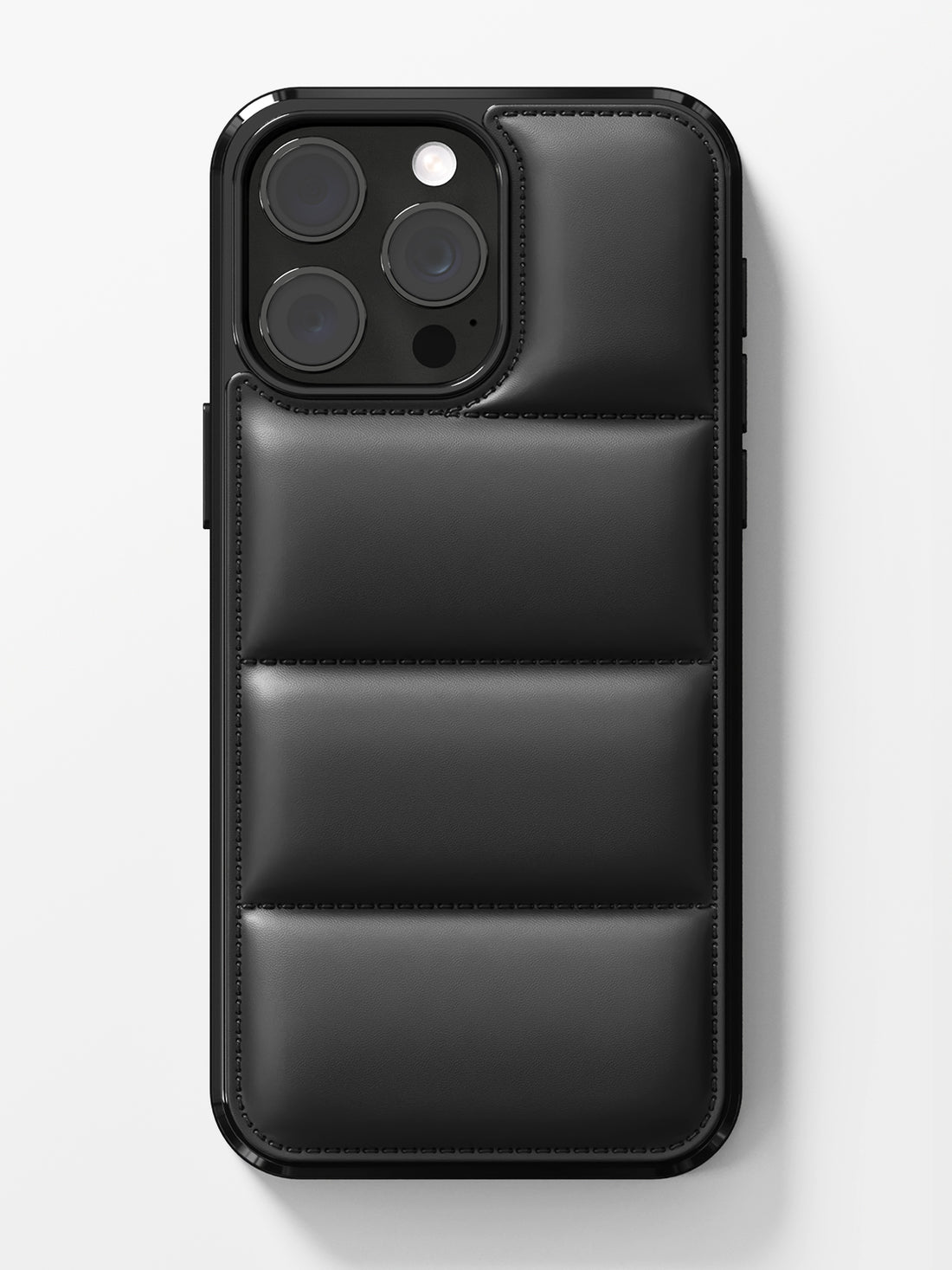 iPhone 15 Pro Max Black Puffer Case
