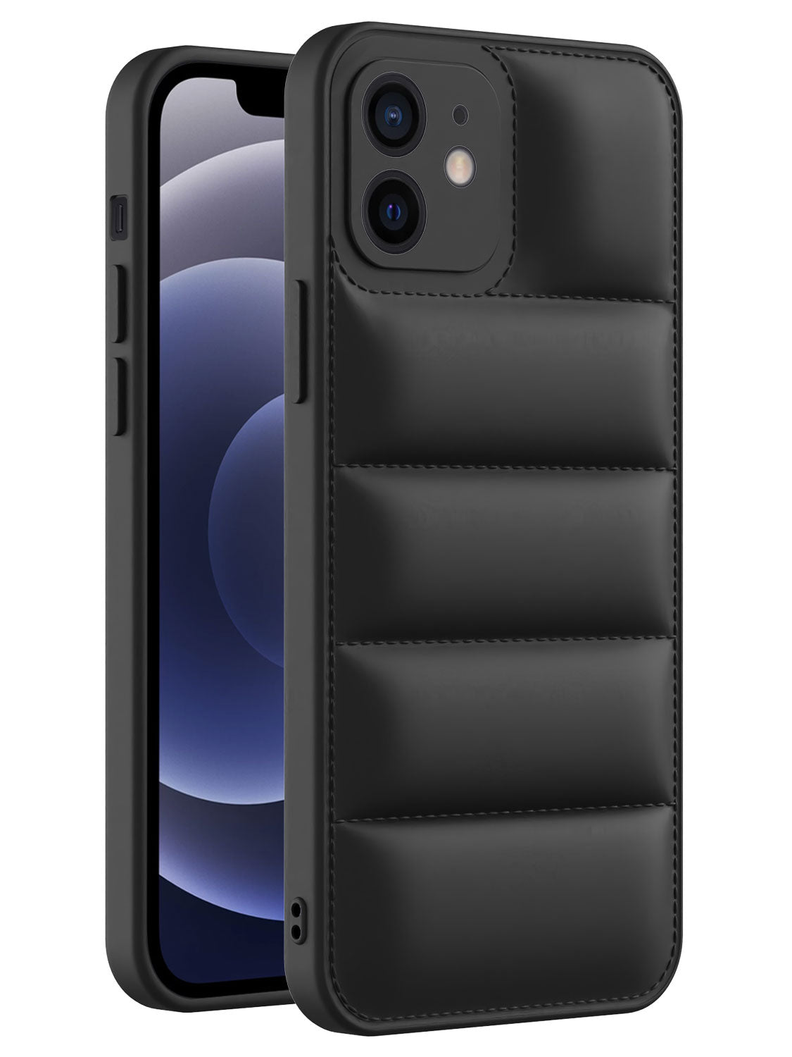 Puffer Case - iPhone 12 (Black)