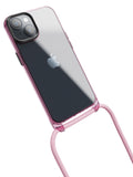 Pink Crossbody Sling Case for iPhone 14