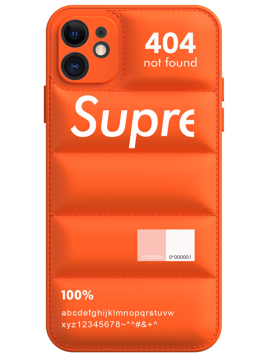 Supr Puffer Case - iPhone 11 (Orange)