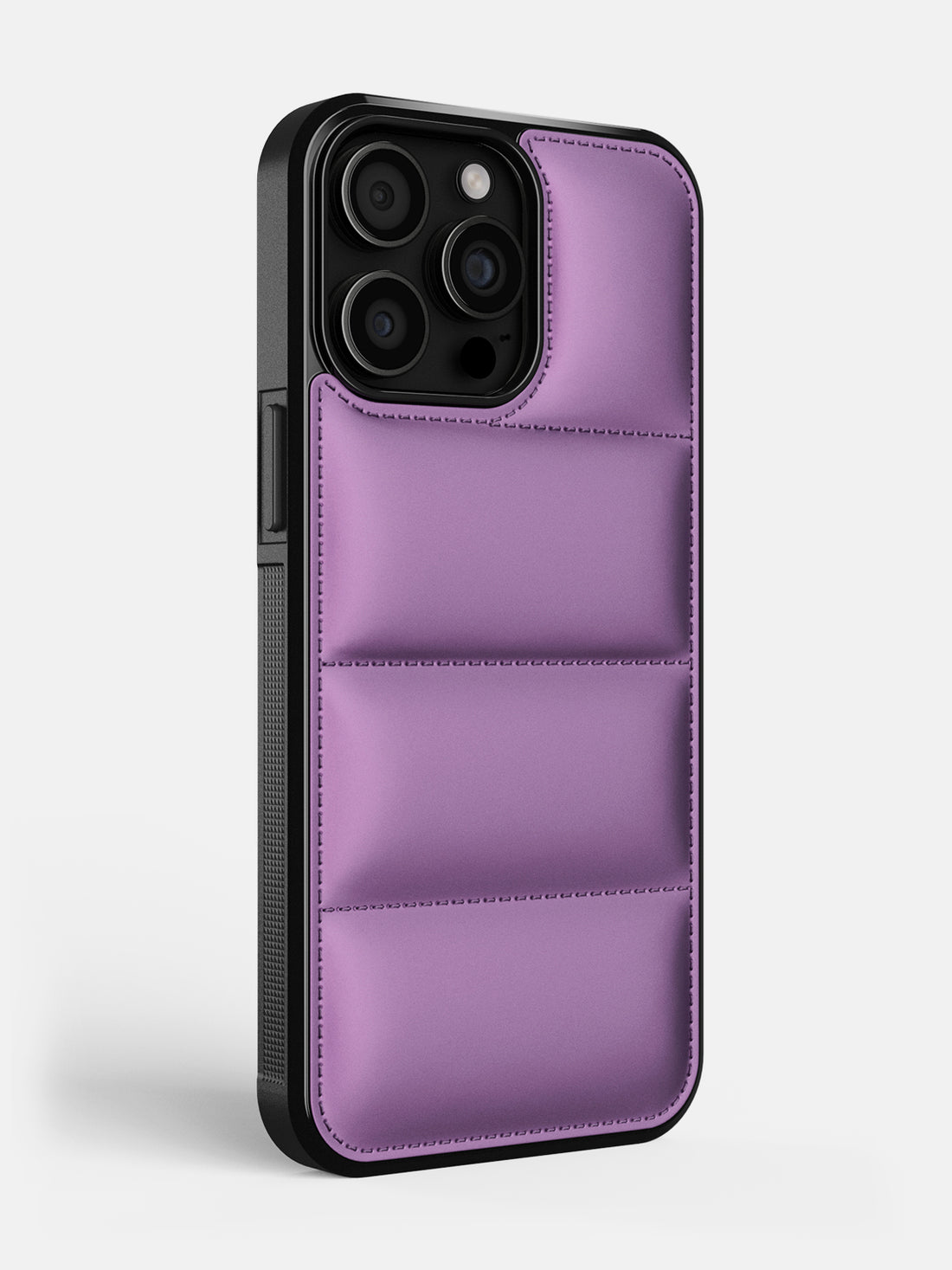 Puffer Case 2.0 - iPhone 15 Pro (Metallic Purple)