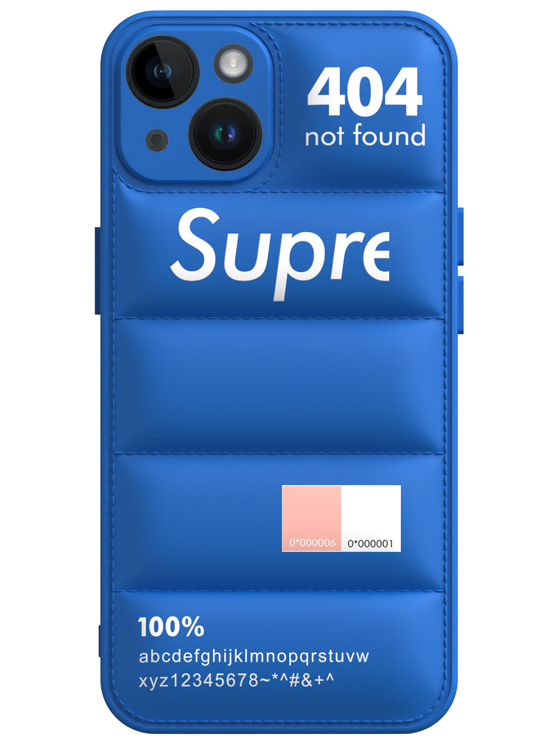Supreme Puffer Case for iPhone 15