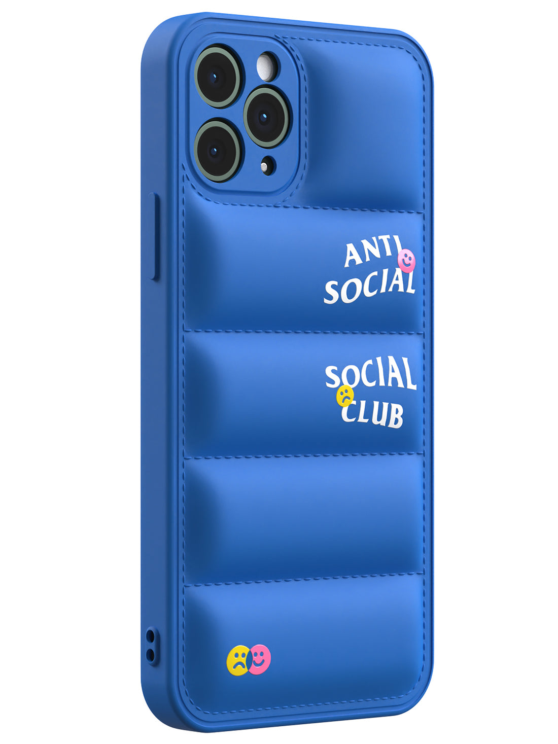 Anti Social Puffer Case - iPhone 11 Pro (Blue)