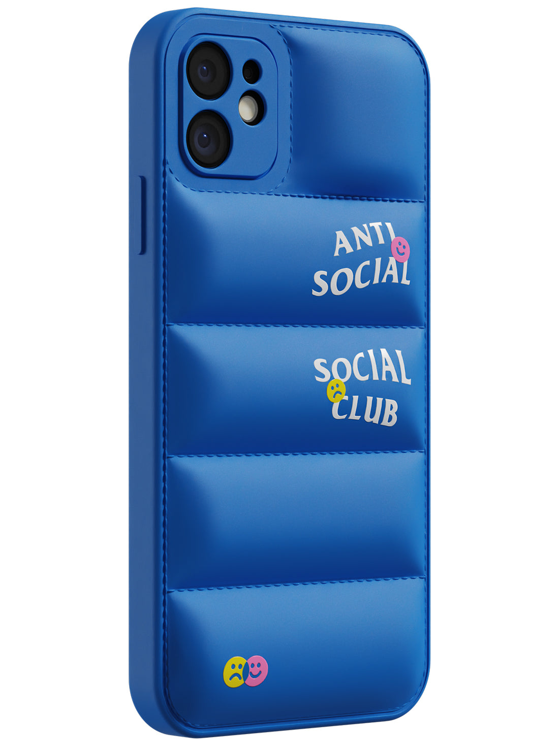Anti Social Puffer Case - iPhone 11 (Blue)
