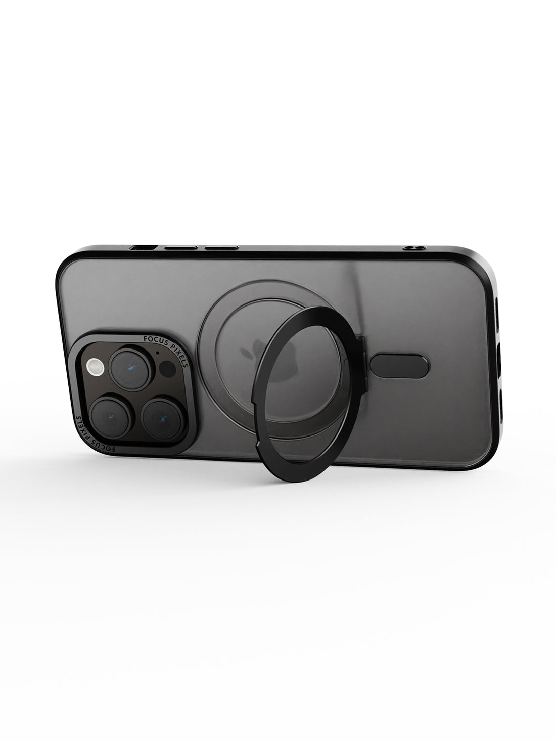 Clear Magsafe FlexiStand® Case - iPhone 14 Pro (Clear - Black)