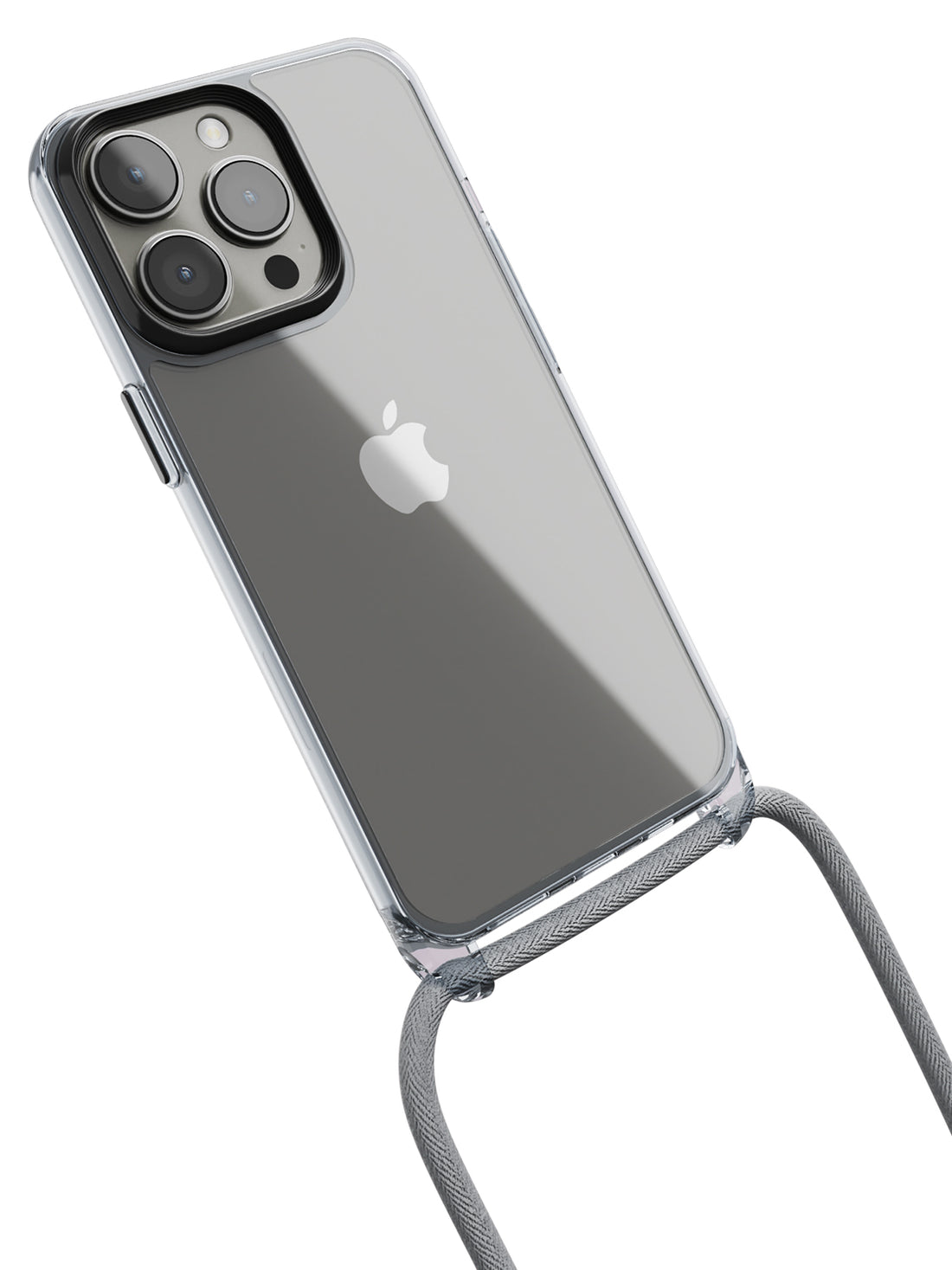 Clear Crossbody Sling Case - iPhone 13 Pro (Clear - Blue)