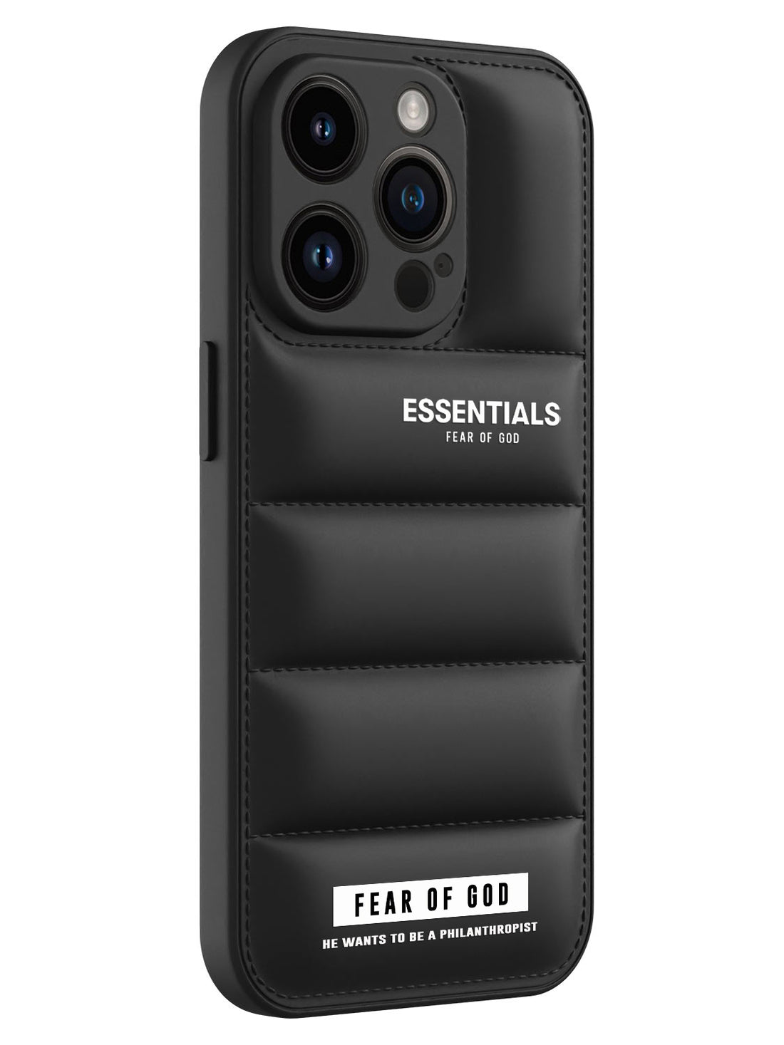 Essentials Puffer Case - iPhone 14 Pro (Black)