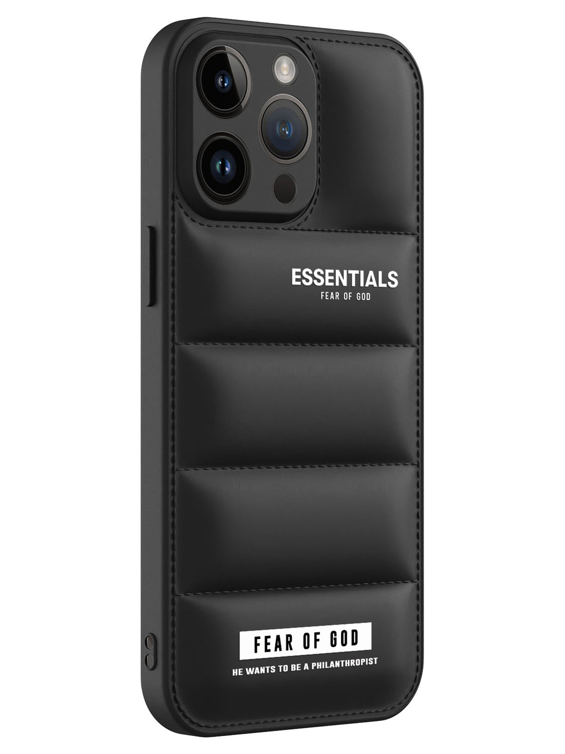 Essentials Puffer Case - iPhone 14 Pro Max (Black)