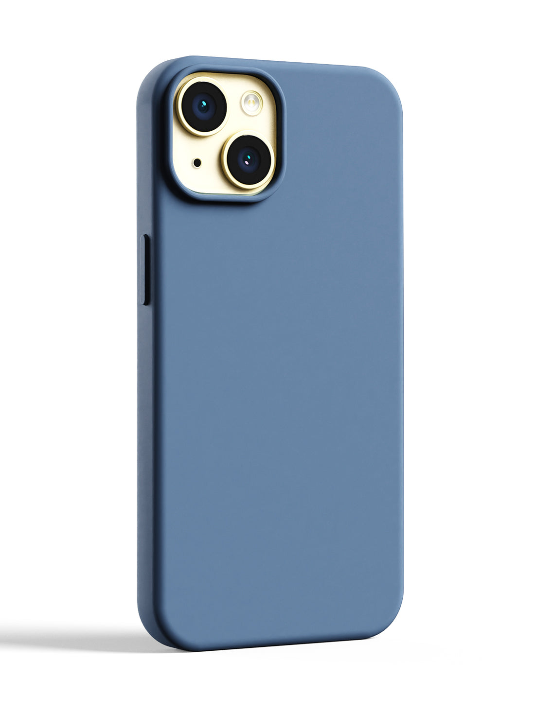 Silicone Case - iPhone 15 (Steel Blue)