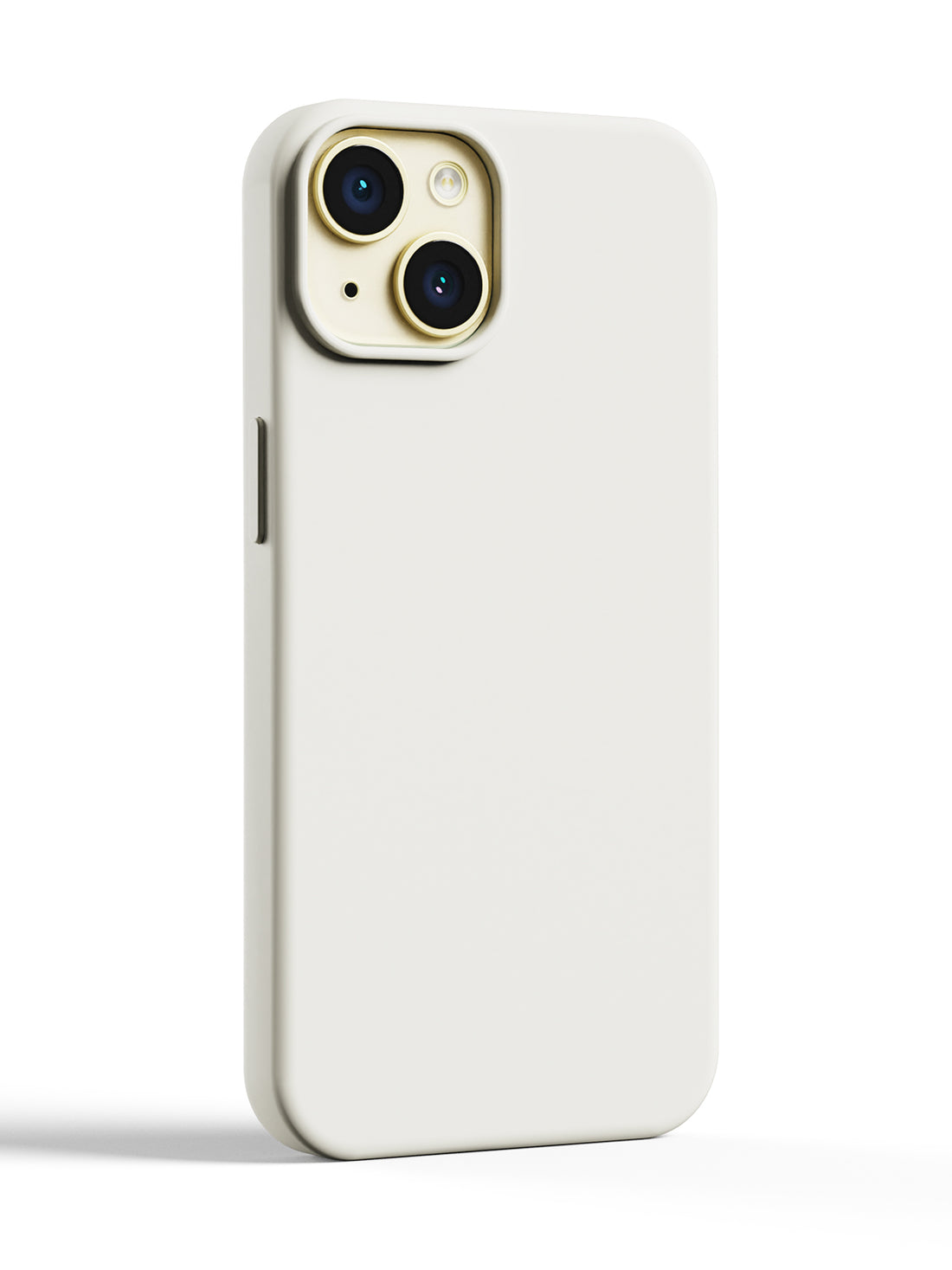 Silicone Case - iPhone 15 (Pearl White)