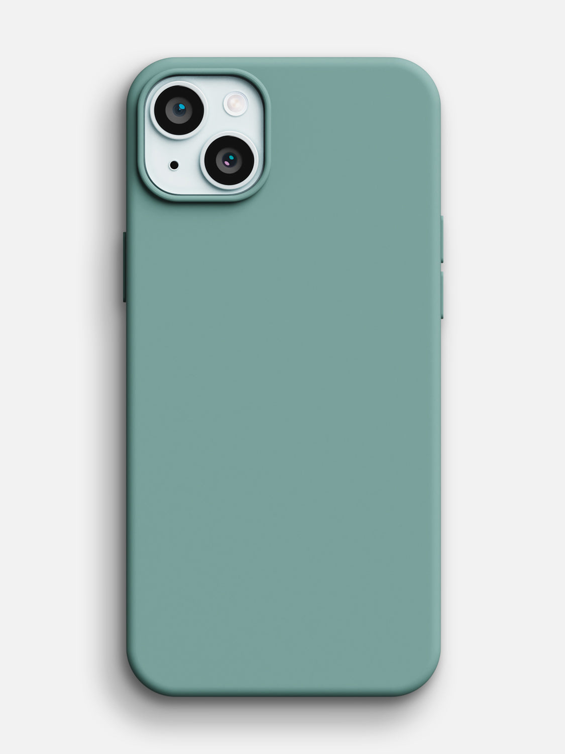 iPhone 15 Plus Green Silicone Case - Main Image