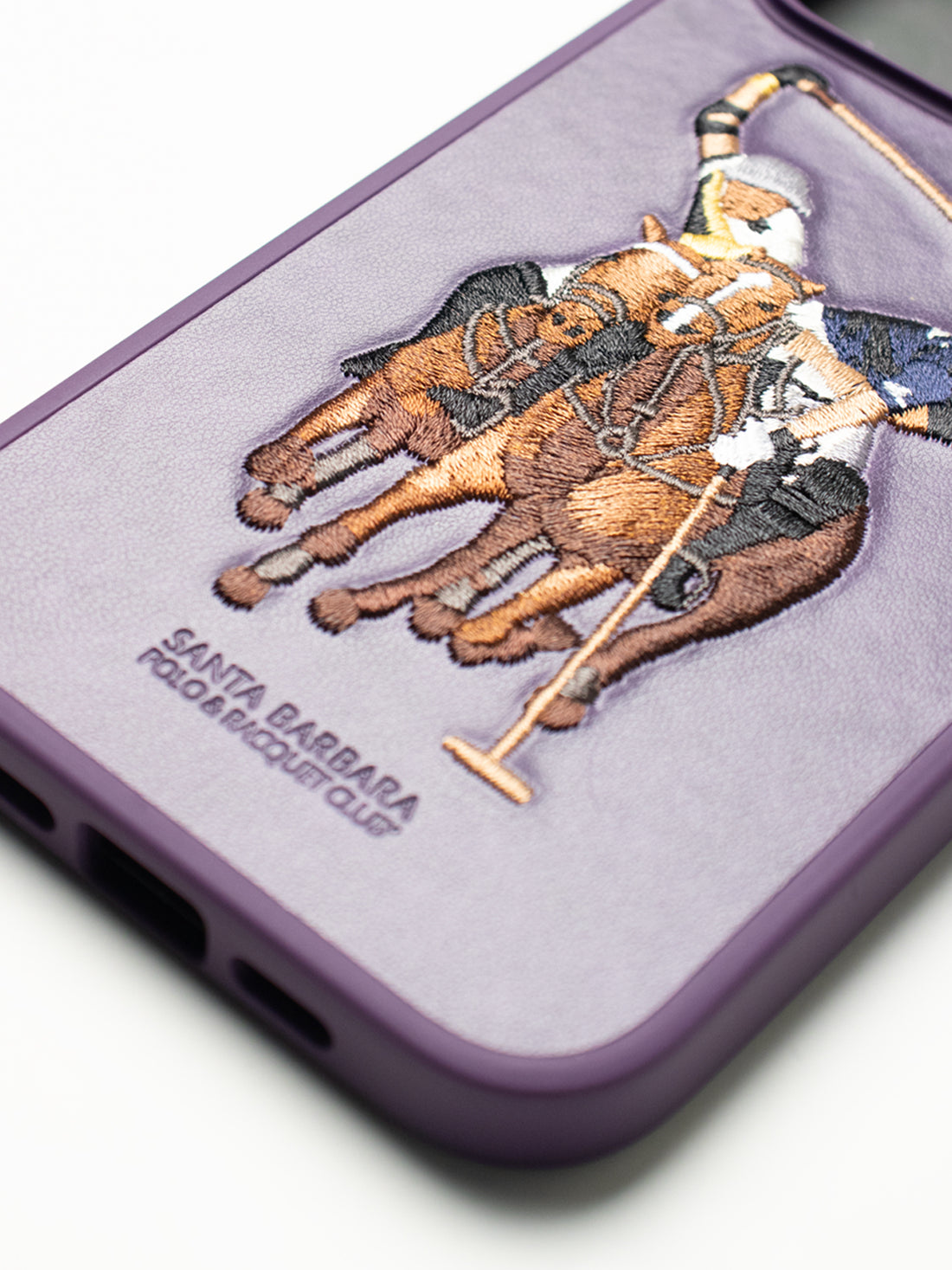 Santa Barbara Jockey Series - iPhone 14 Pro (Purple)