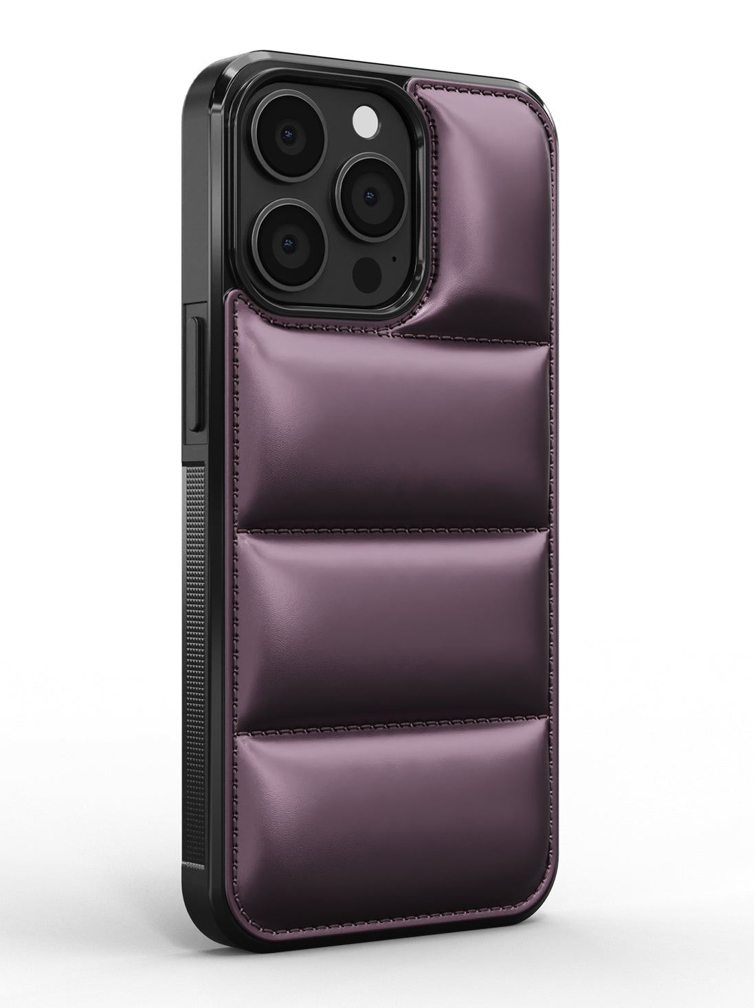 iPhone 13 Pro Purple Puffer Case