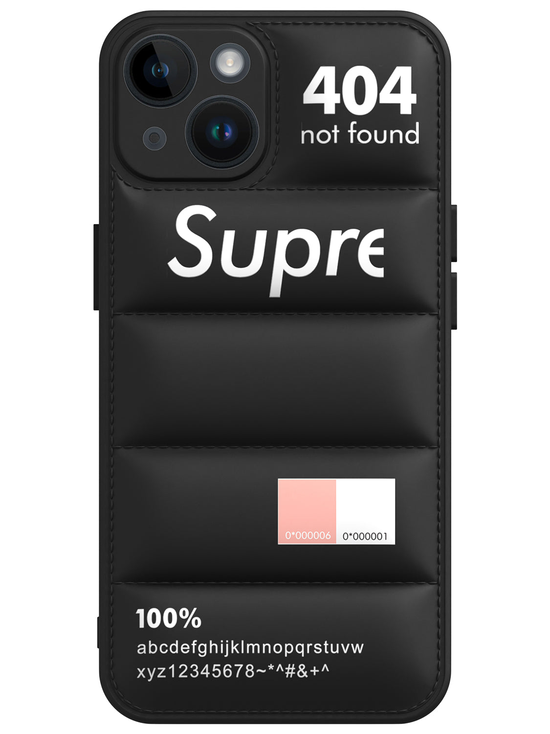 iPhone 14 Black Supr Puffer Case