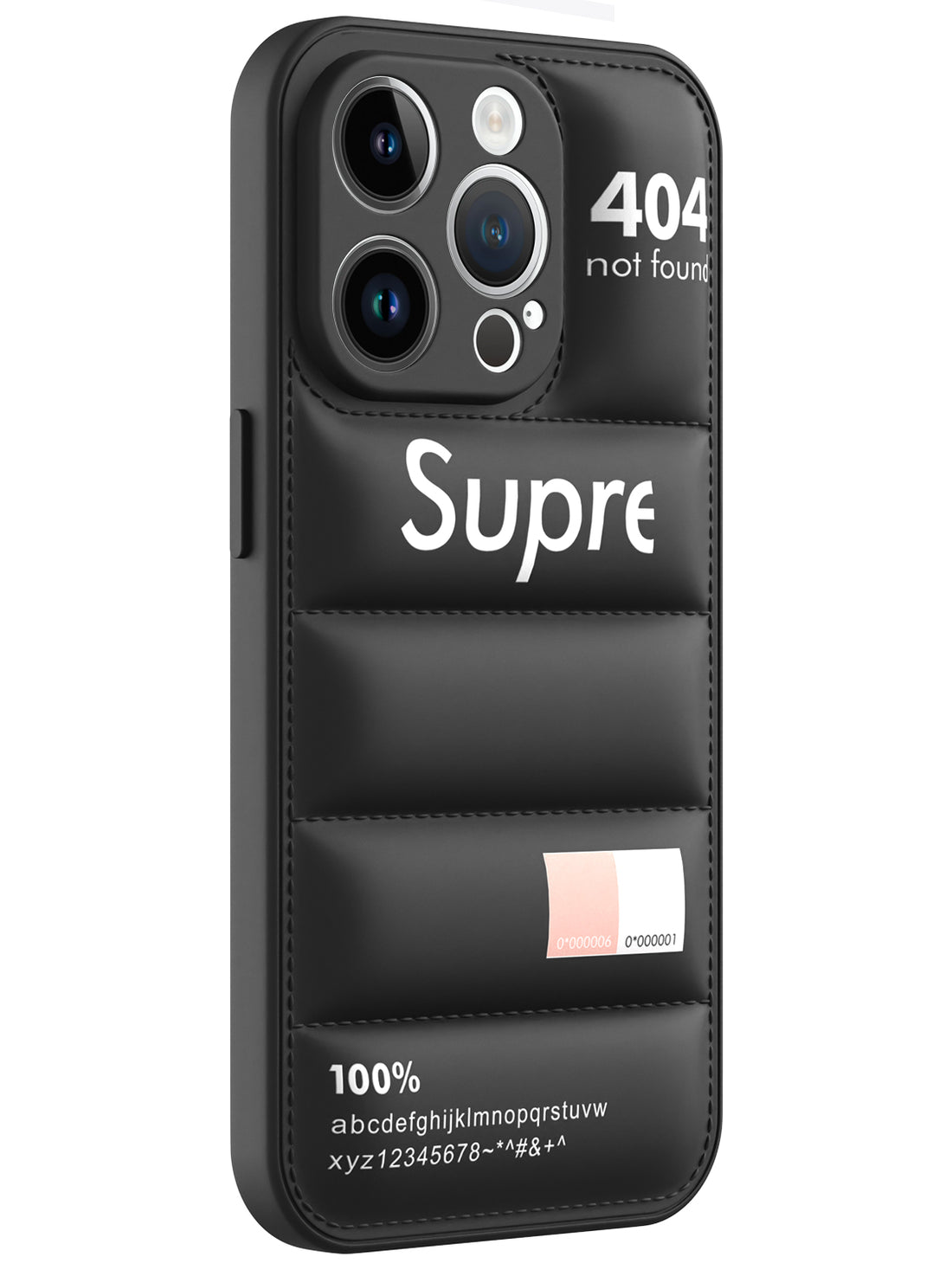 Supr Puffer Case - iPhone 15 Pro (Black)