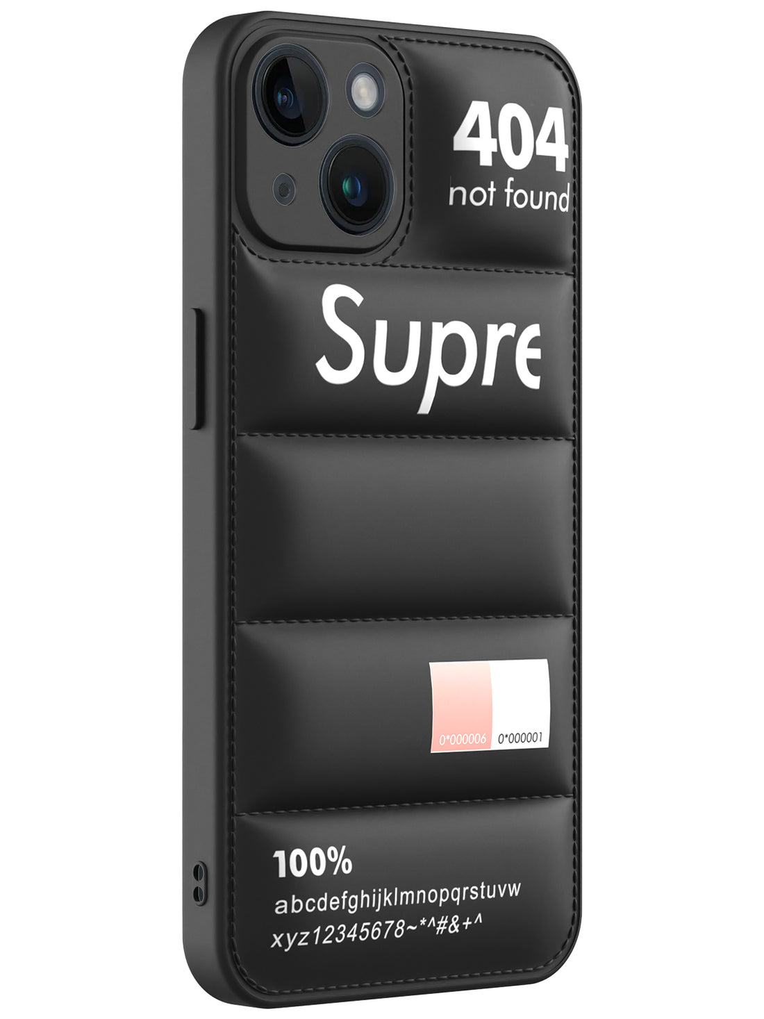 Supr Puffer Case - iPhone 15 (Black)