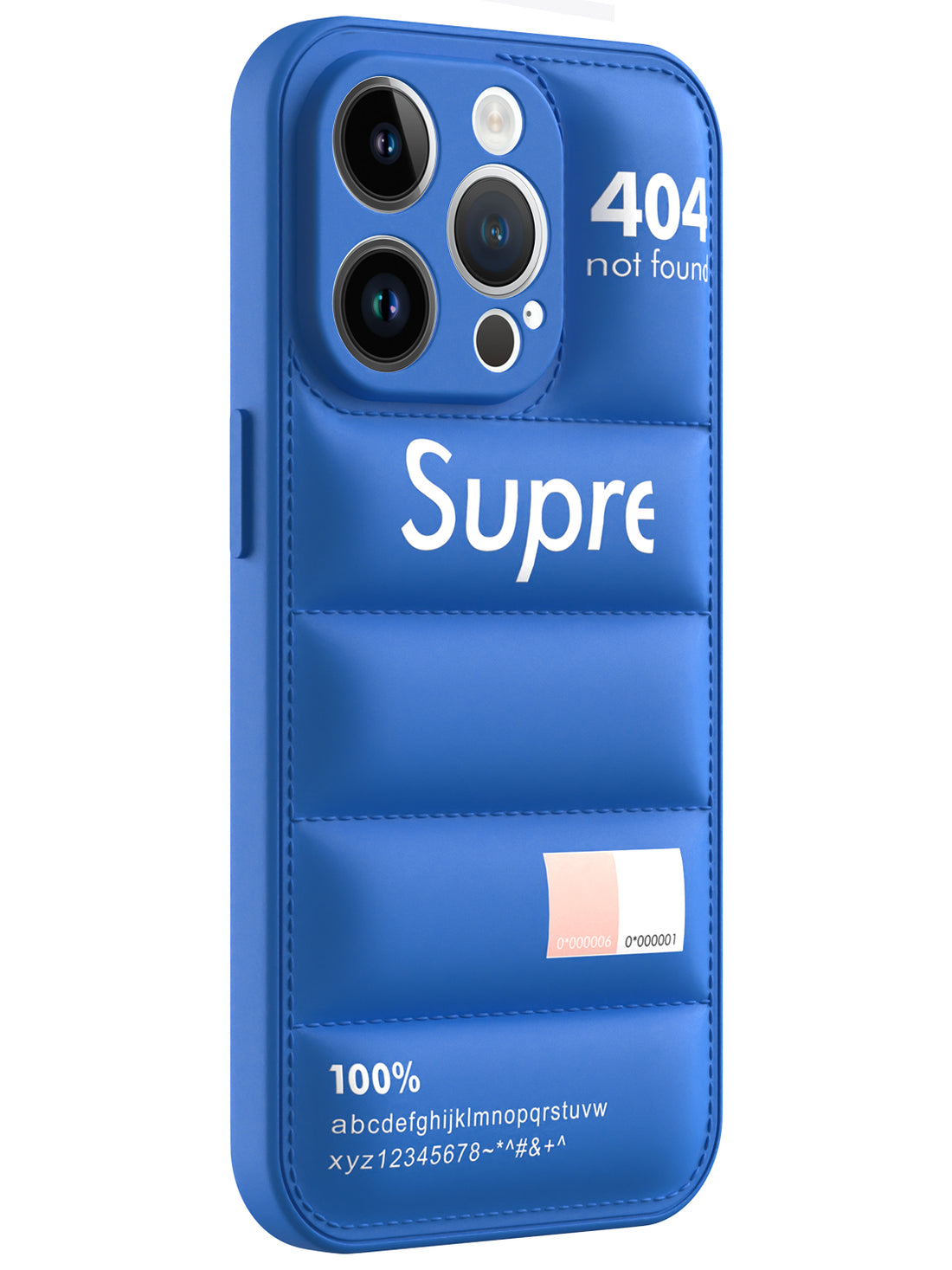 Supr Puffer Case - iPhone 15 Pro (Blue)