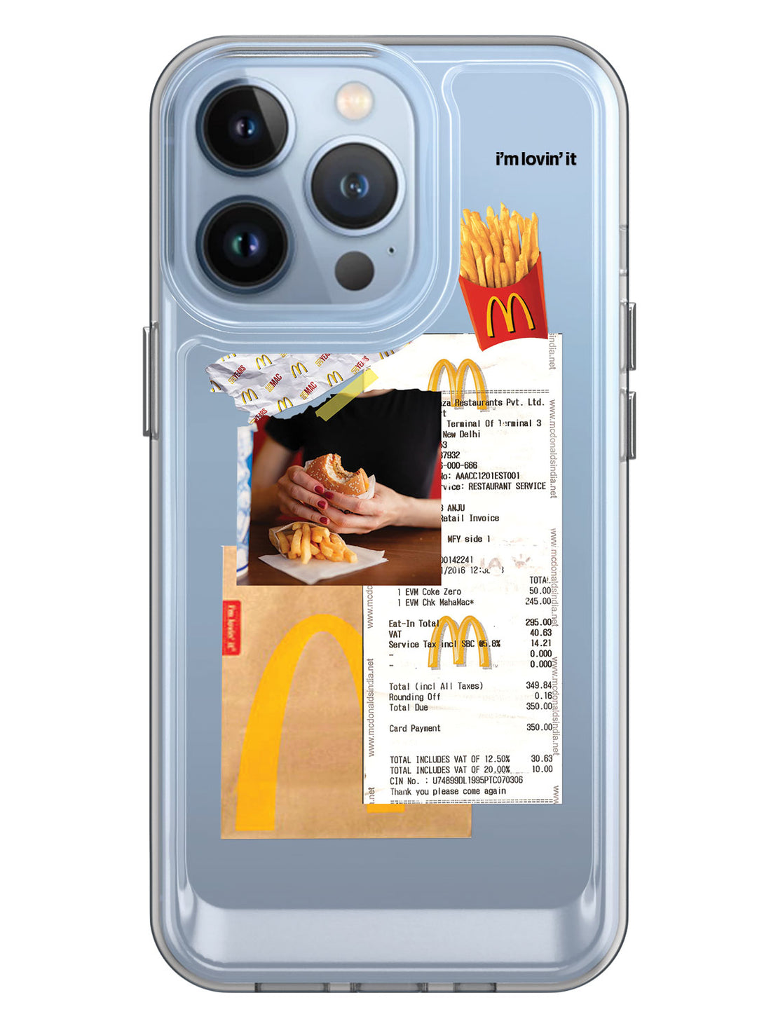 Fries & Burger Case - iPhone 13 Pro