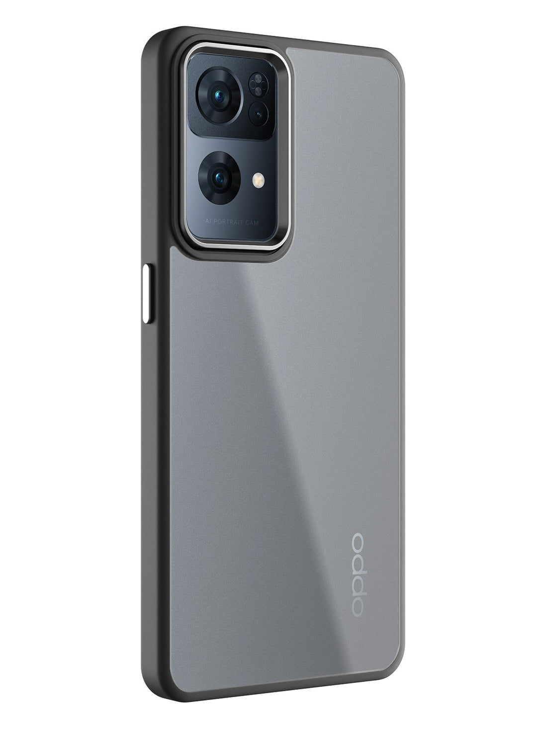 Metallic Matte Touch Clear Case - Oppo Reno 7 Pro 5G