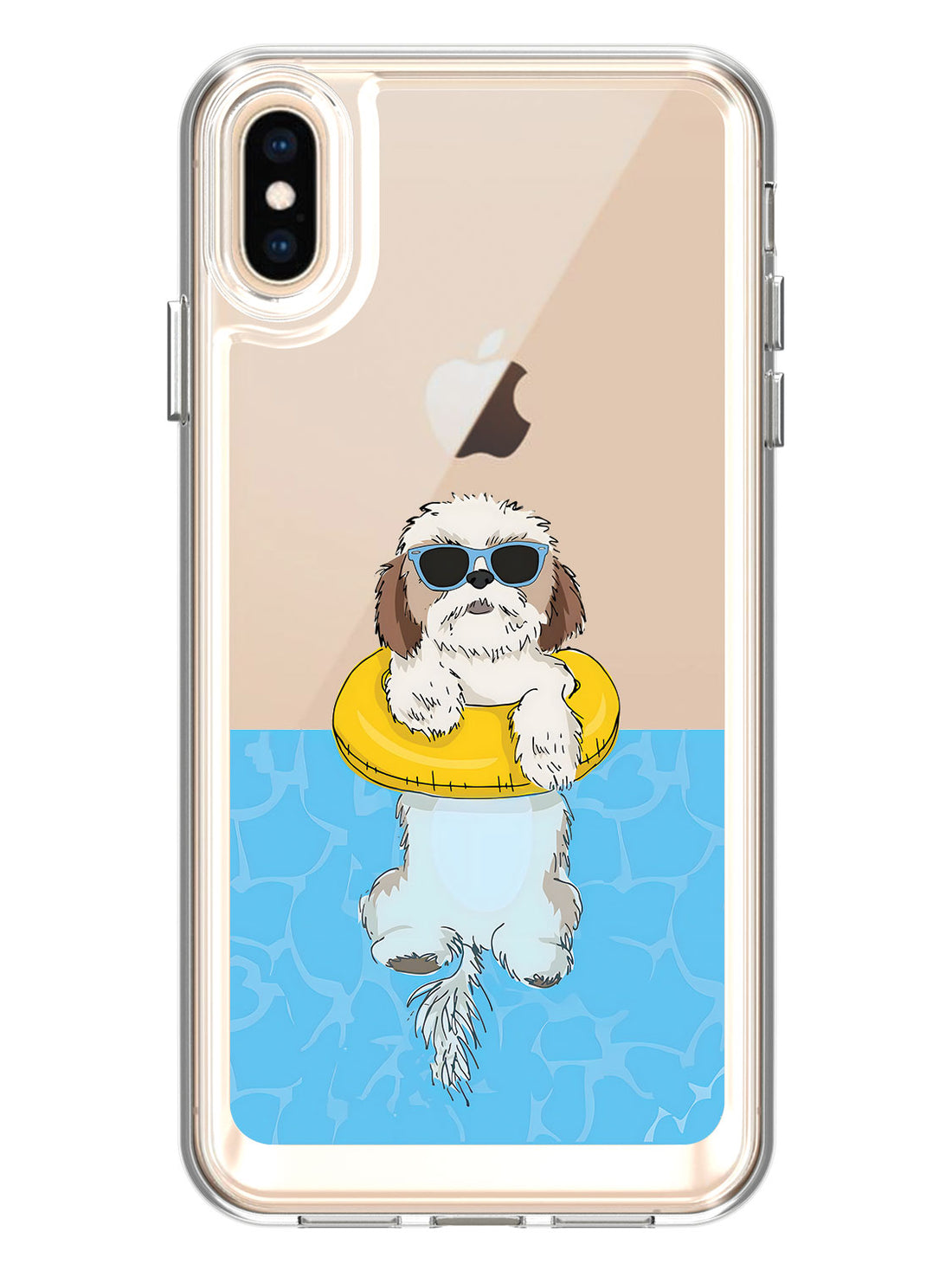 Swimming Dog Case - iPhone Xs Max