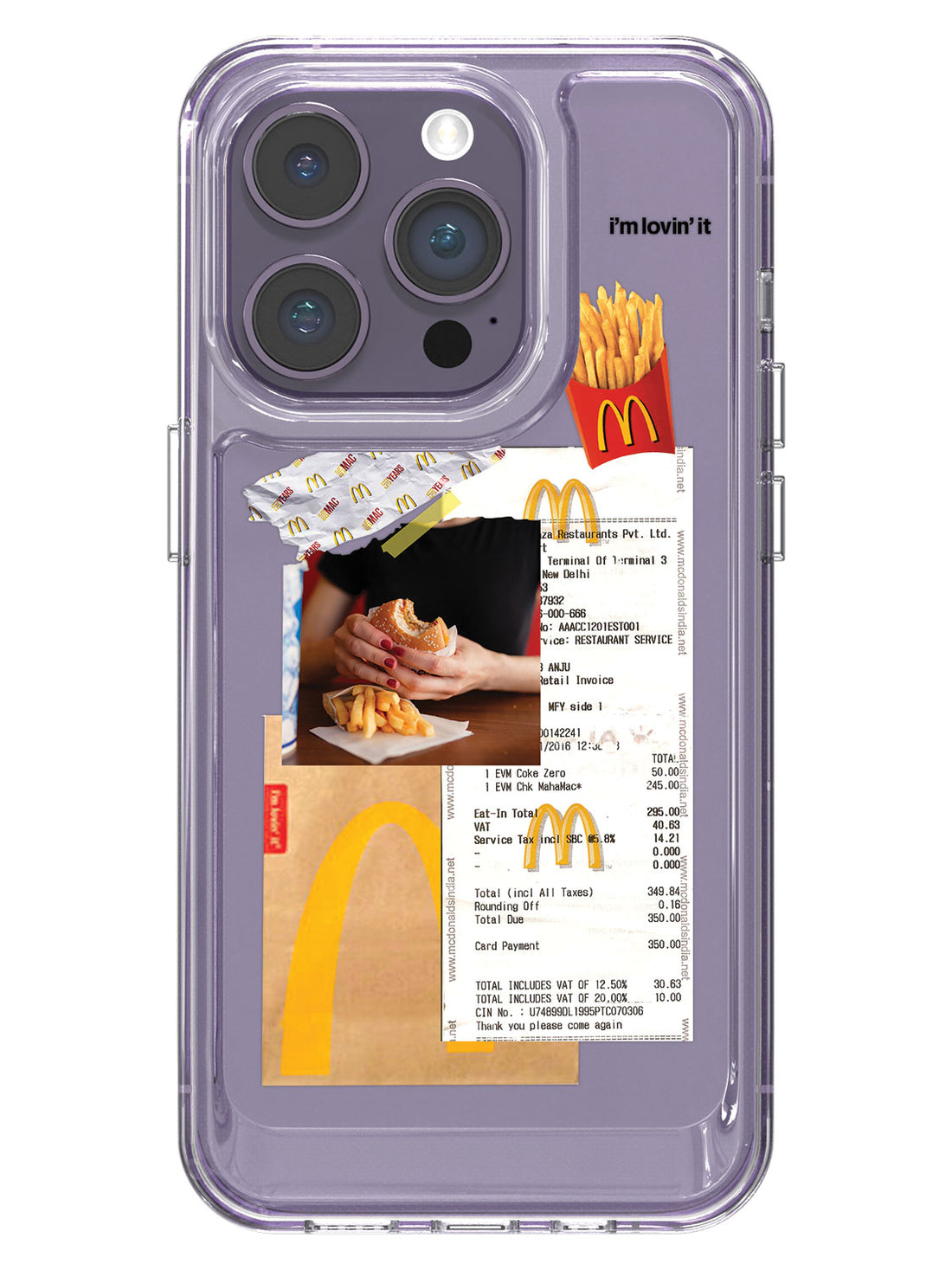 Fries & Burger Case - iPhone 14 Pro