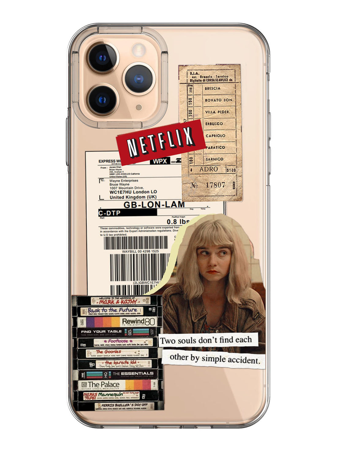 Vintage Sticker Case - iPhone 11 Pro