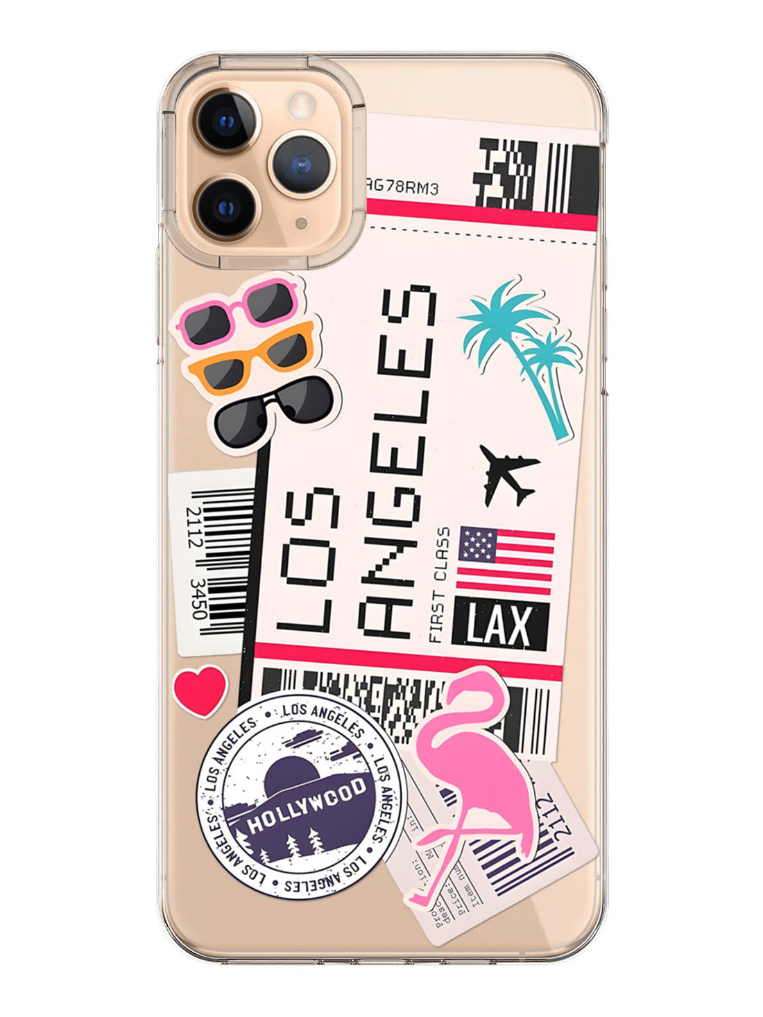 Hollywood Sticker Case - iPhone 11 Pro Max