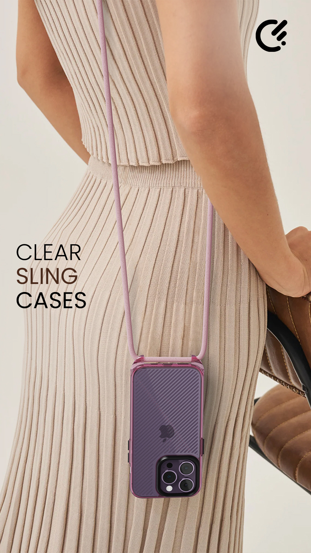 iPhone Silicon Crossbody Lanyard/Rope Case – CareFone