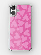 Soft Hearts Glossy Printed Case - iPhone 17