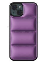 Customise Puffer Case 2.0 - iPhone 15 (Metallic Purple)