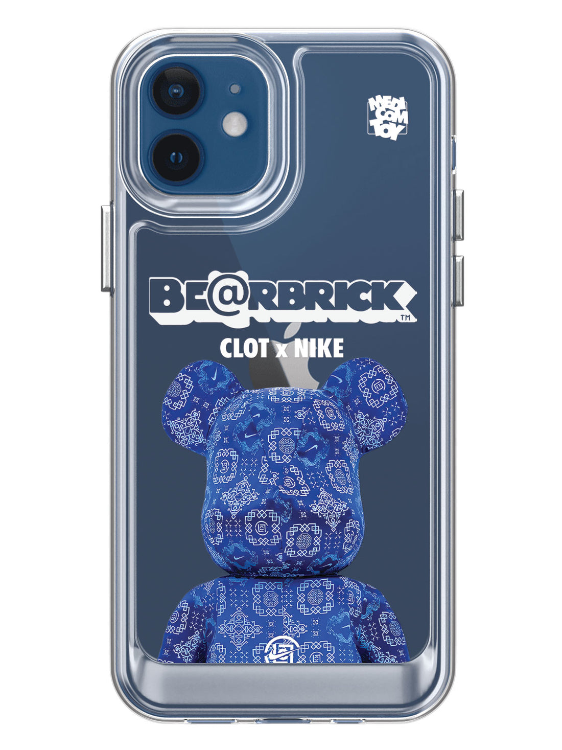 Bearbricks Case - iPhone 12 (Blue)