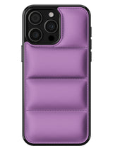 Customise Puffer Case 2.0 - iPhone 15 Pro Max (Metallic Purple)