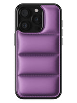 Customise Puffer Case 2.0 - iPhone 15 Pro (Metallic Purple)
