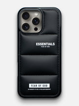 Essentials Puffer Case - iPhone 14 (Black)