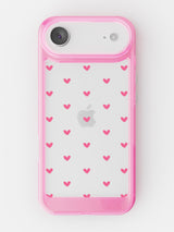 Little Pink Hearts Clear Case - iPhone Air (Pink)
