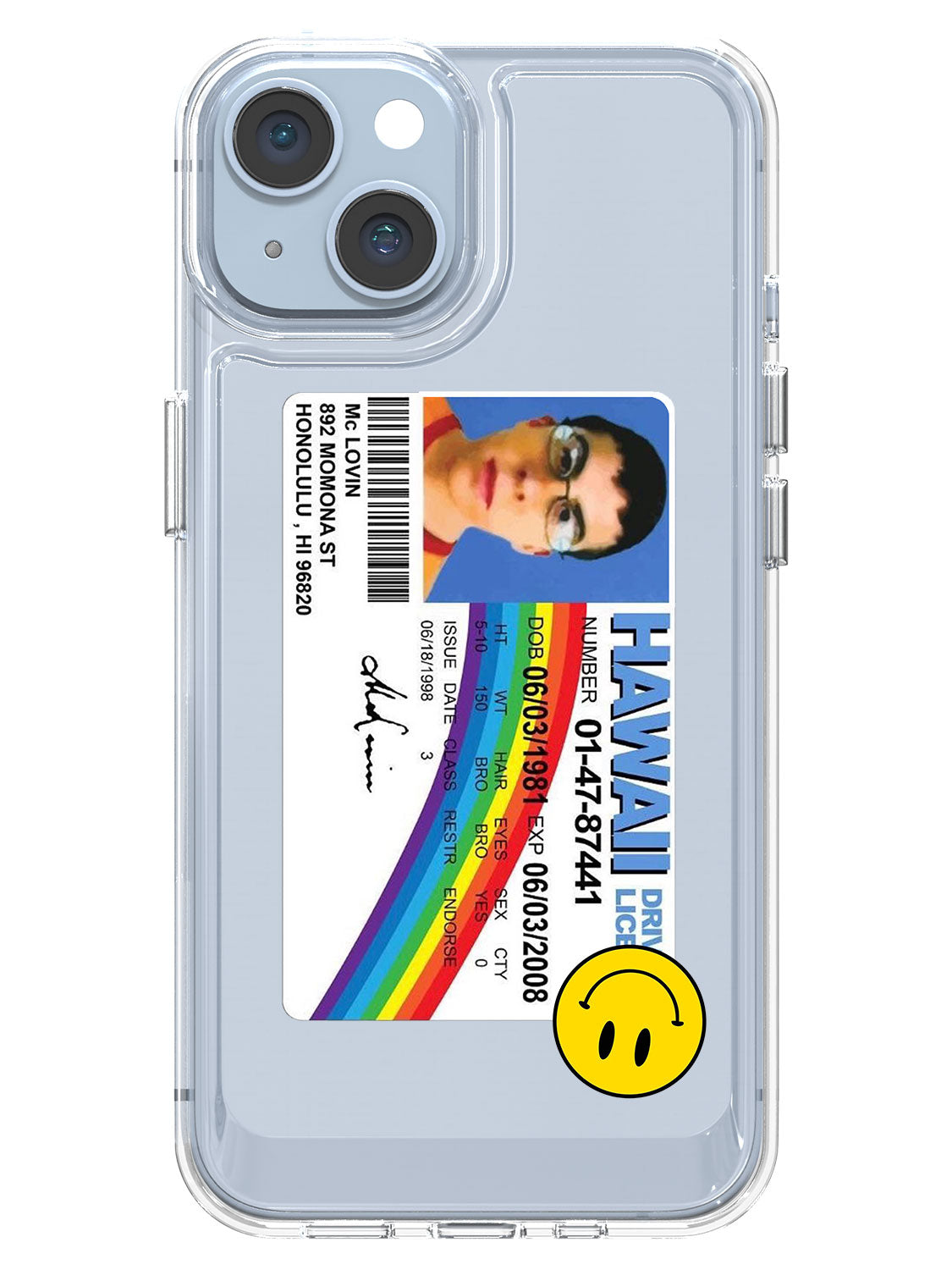 McLovin Clear Case - iPhone 14
