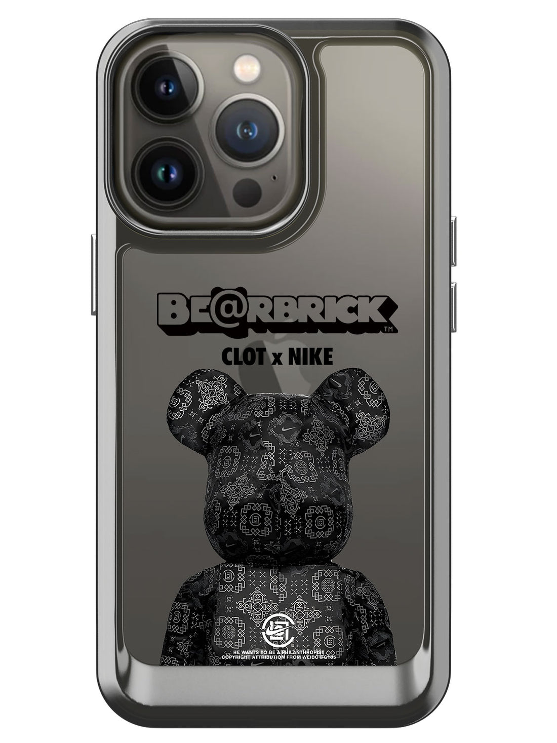 Bearbricks Case - iPhone 13 Pro (Black)