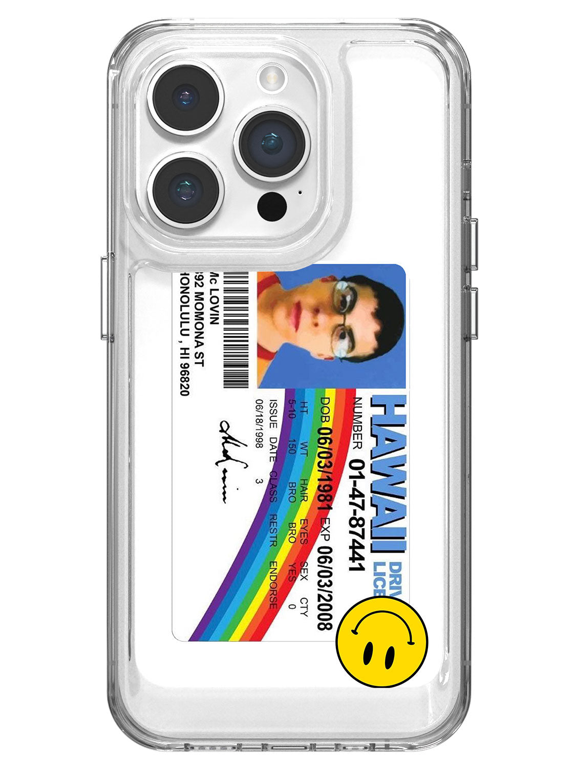 McLovin Clear Case - iPhone 14 Pro