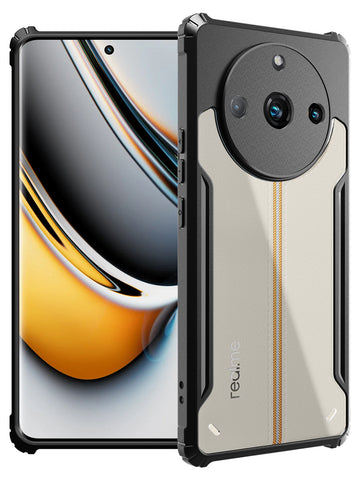 Clear Hybrid Bumper Case - Realme 11 Pro 5G