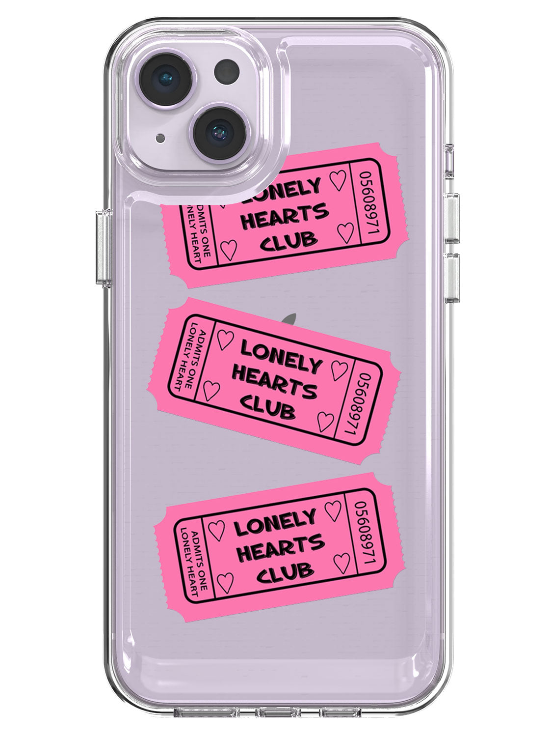 Lonely Hearts Club Clear Case - iPhone 14 Plus