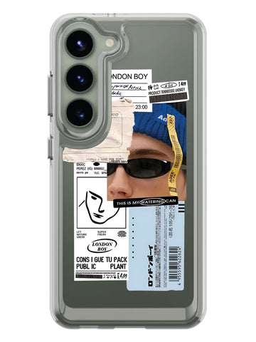 London Boy Clear Case - Samsung Galaxy S23 5G