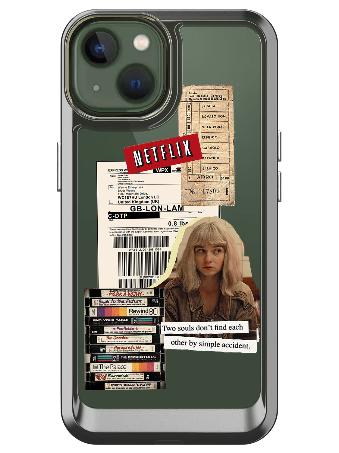 Vintage Sticker Case - iPhone 13
