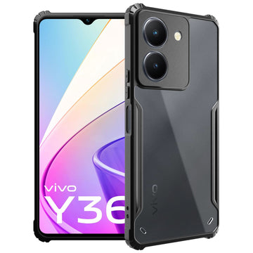 Clear Hybrid Bumper Case - Vivo Y36