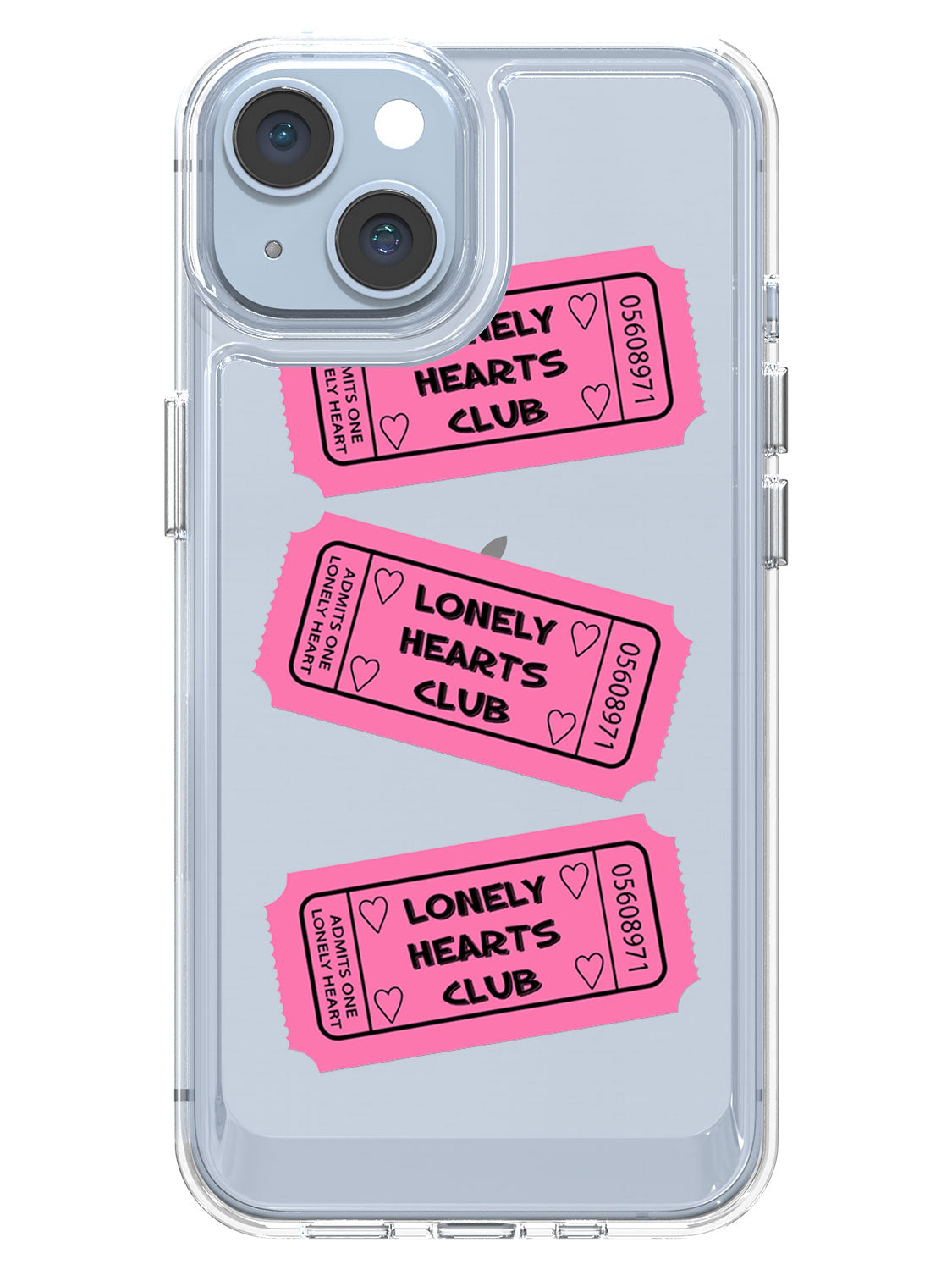 Lonely Hearts Club Clear Case - iPhone 14